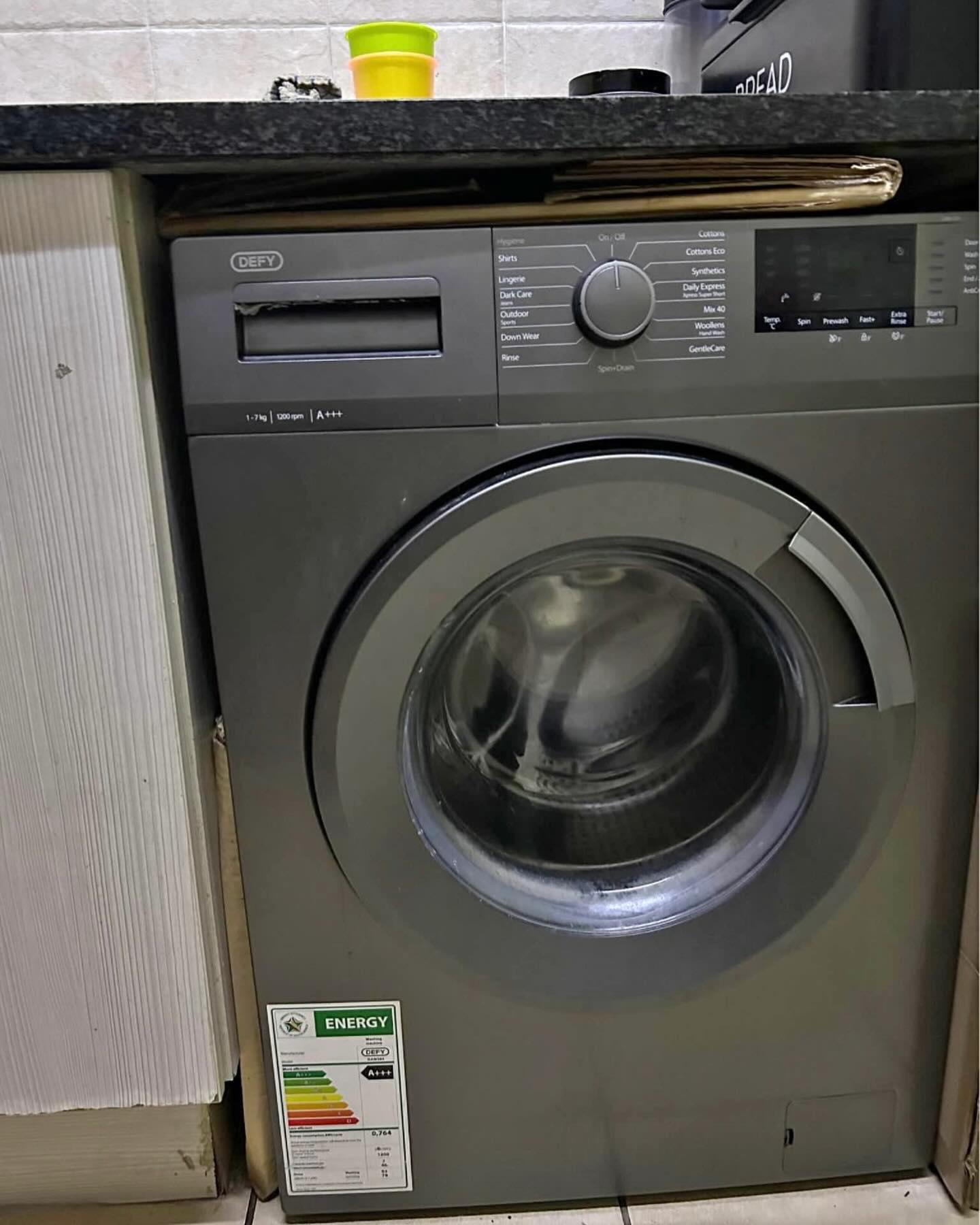 Defy washing machine repair in progress Cape Town